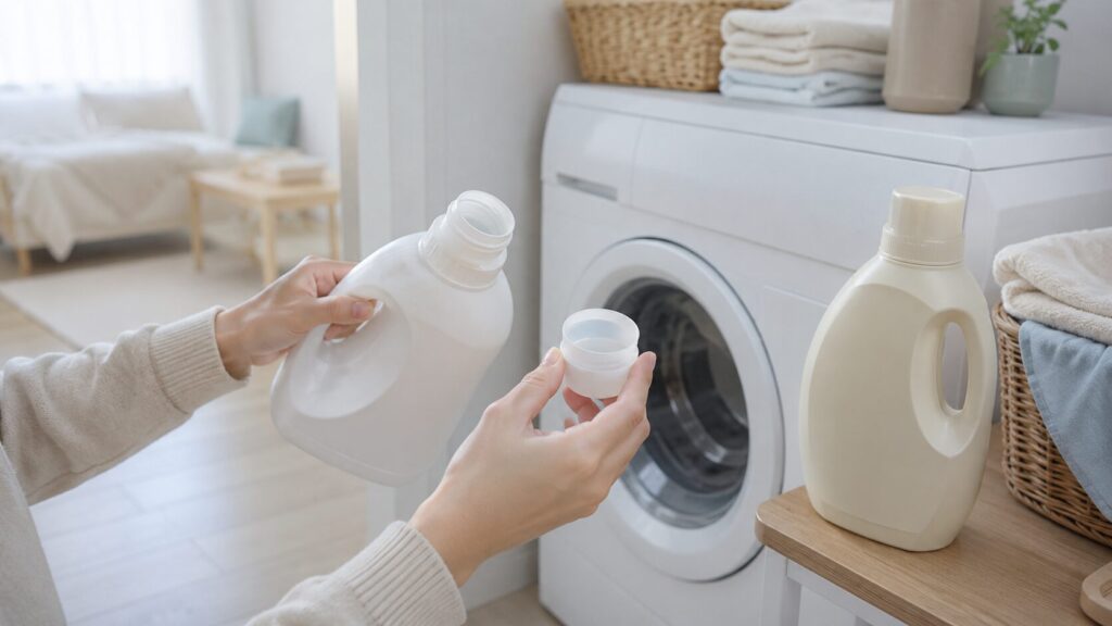 柔軟剤の入れ間違い防止