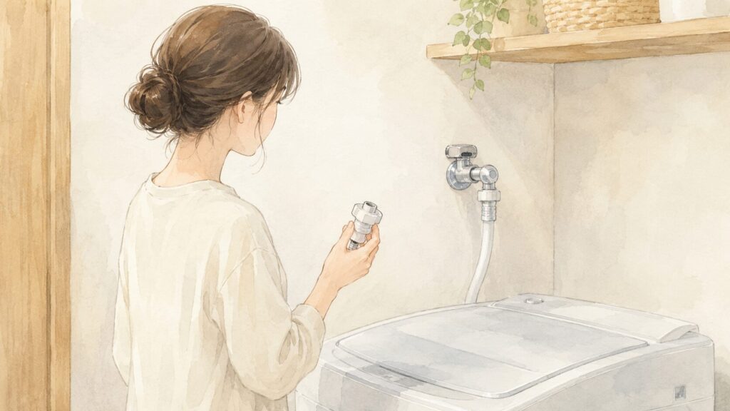 洗濯機水栓部品で後悔しない確認