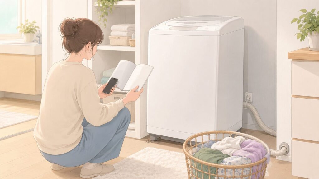 洗濯機の修理判断